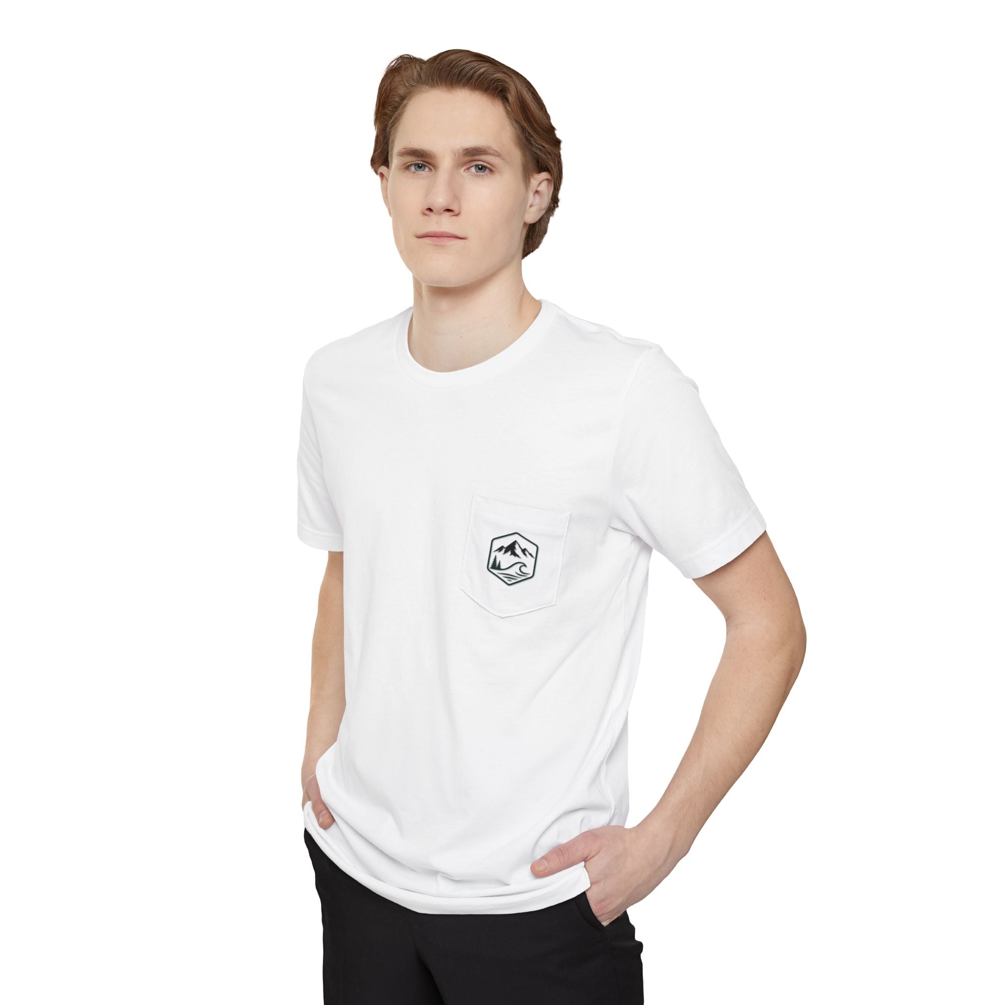 Unisex Timber & Waves Pocket T-shirt