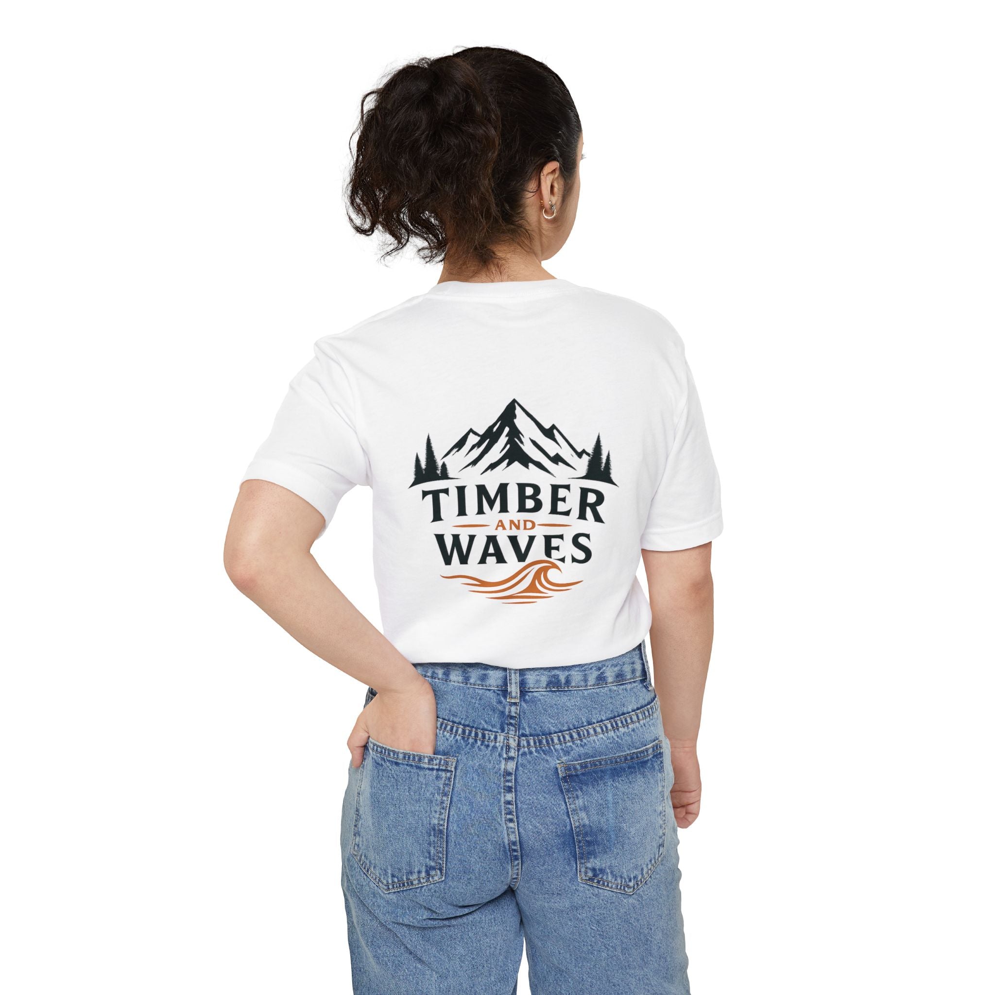 Unisex Timber & Waves Pocket T-shirt