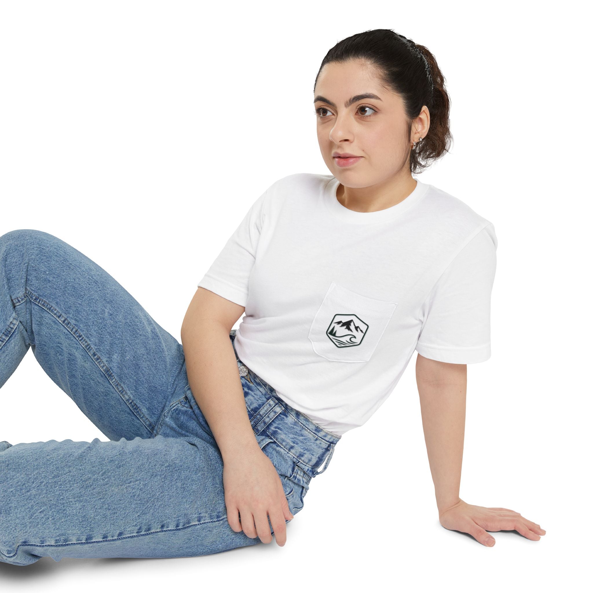 Unisex Timber & Waves Pocket T-shirt