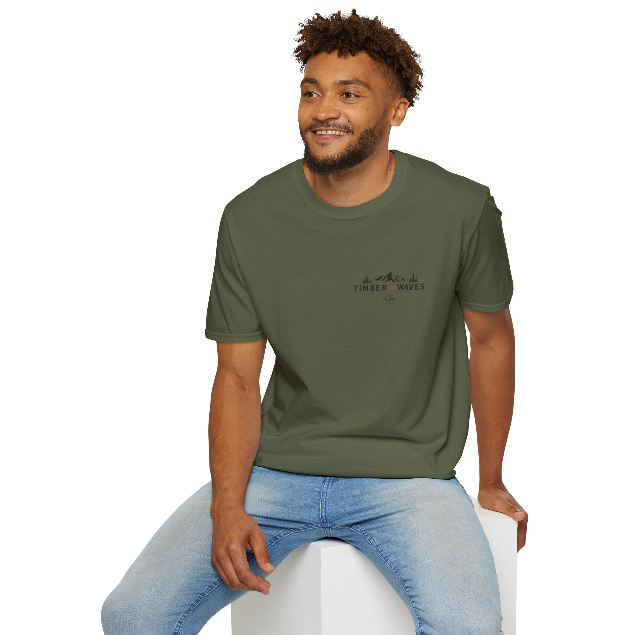 "Always Take the Scenic Route" — Light Graphic Tee